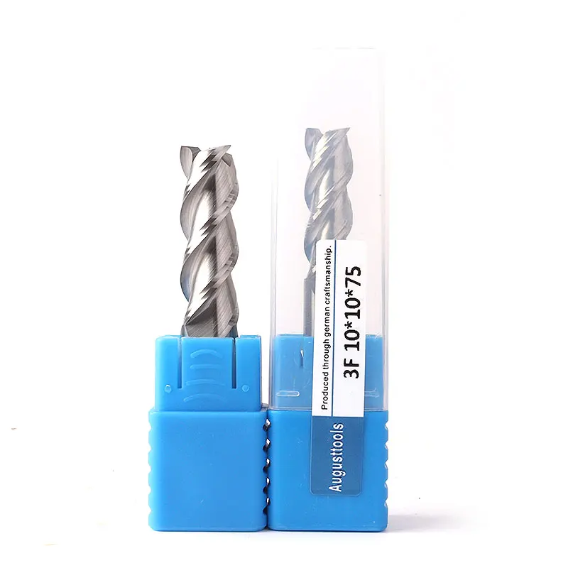 Концевая фреза из карбида вольфрама для алюминия и меди 4/5/6/8/12 мм - купить по