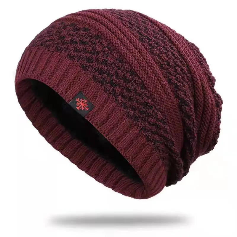 

Brand Skullies Beanies Men Knitted Hat Winter Hats For Men Women Cap Winter Beanie Hat Gorro Thick Warm Bonnet Men's Winter Cap