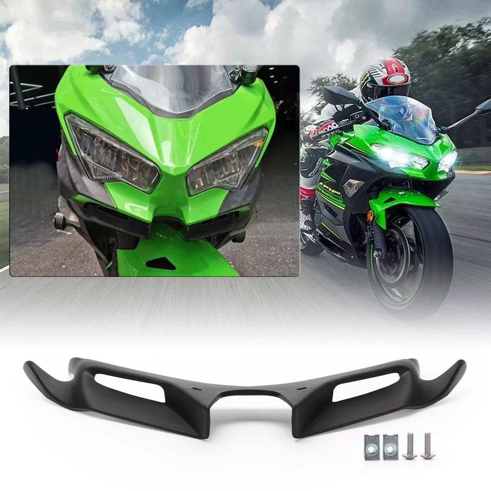 Передняя обтекатель для мотоцикла NINJA400 защитные накладки с аэродинамическими