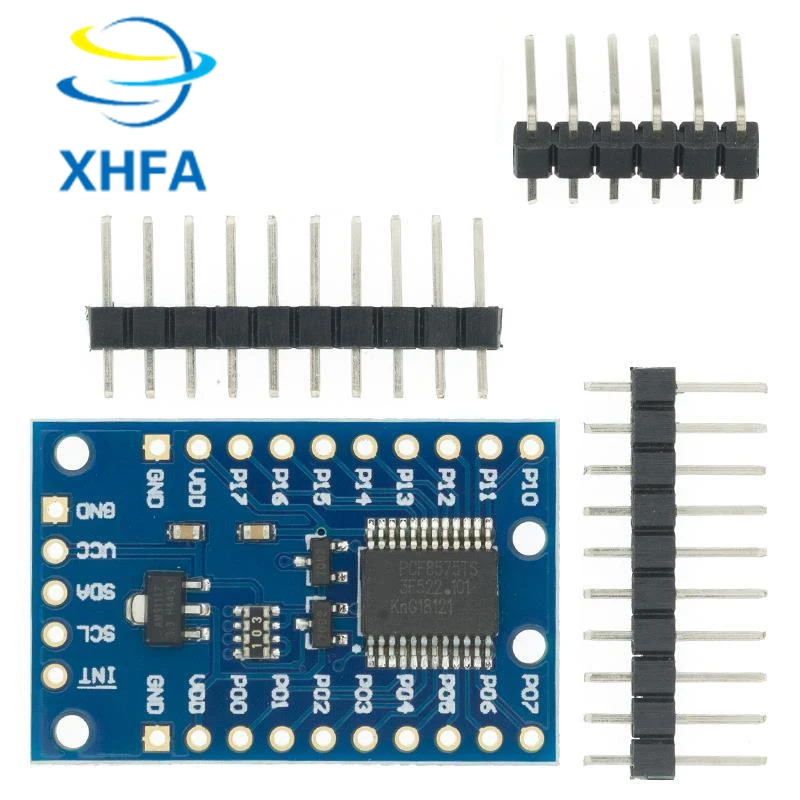 Плата расширения МОДУЛЯ ВВОДА-ВЫВОДА PCF8575 плата постоянного тока 2 5-5 5 в I2C