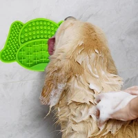 dog licking pad dog bath buddy slow feeders cat treat mat pet dispensing mat pet bathing grooming dog training supplies