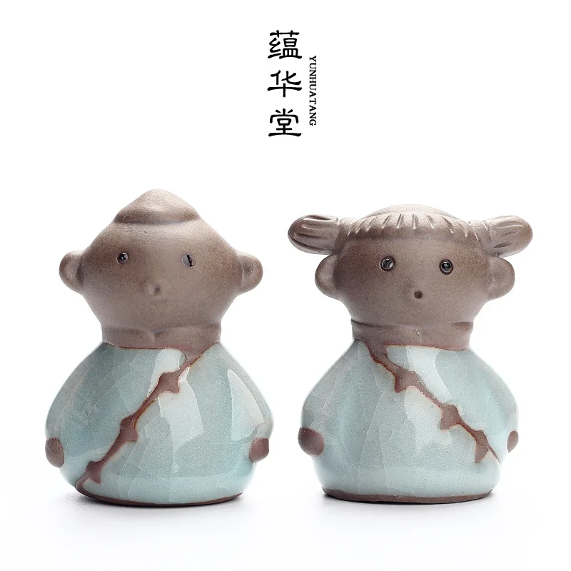 Украшение для чайного питомца подарок на день рождения подруги керамический