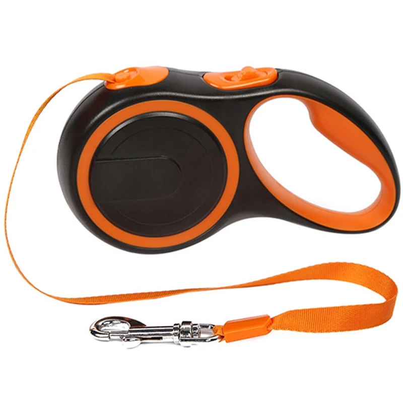 Long Strong Pet Traction Rope for Large Dogs Durable Nylon Retractable Belt Automatic Extension |