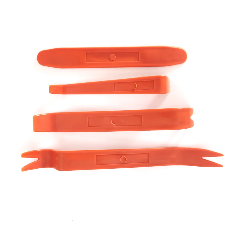 

Professional 4Pcs Automobile Audio Door Clip Panel Trim Dash Auto Radio Removal Pry Tool Set Car Panel Removal Tools