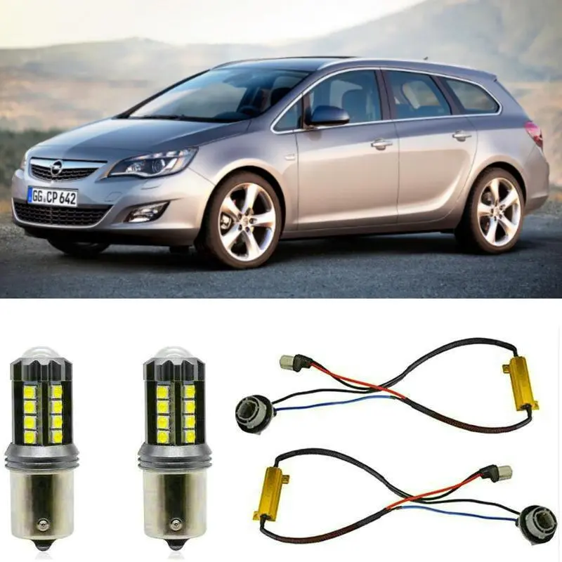

Fog lamps for Opel ASTRA J Sports Tourer P10 Stop lamp Reverse Back up bulb Front Rear Turn Signal error free 2pc