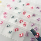 48 шт.коркор. 3D осенний акриловый цветок Стразы для дизайна ногтей ювелирные изделия аксессуары сделай сам украшение для ногтей тисненые лепестки подвески для ногтей маникюр