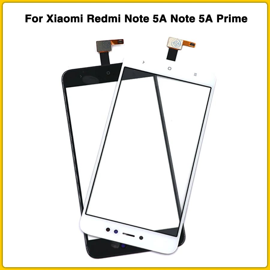Сенсорный экран для Xiaomi Redmi Примечание 5A Note 5A Prime Сенсорная панель дигитайзер сенсор lcd Передняя Замена для внешнего стекла