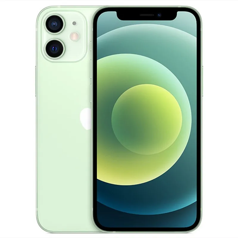 Перейти на Алиэкспресс и купить IPhone 12 мини разблокированный б/у 5G IOS 128G смартфон A14 Bionic с двумя кулерами радиусами 12MP камера 5,4 ''дюймовый сенсорный экран для мобильного телеф...
