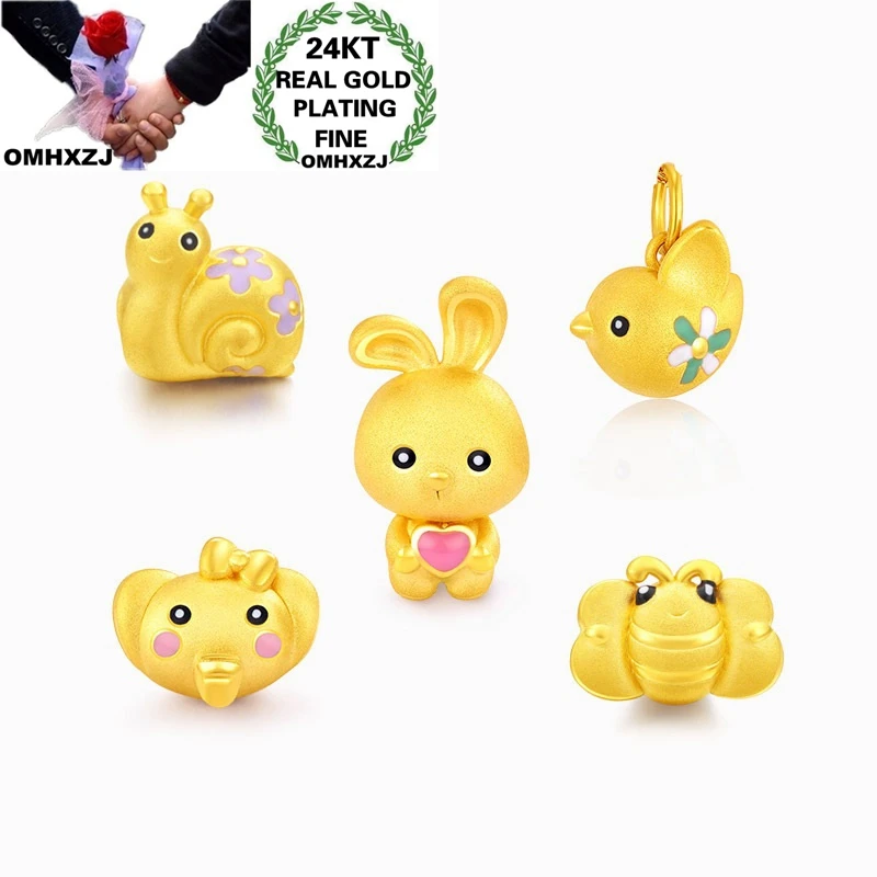 OMHXZJ CA299 Оптовая Продажа Европейская мода подарок на день рождения милый кролик