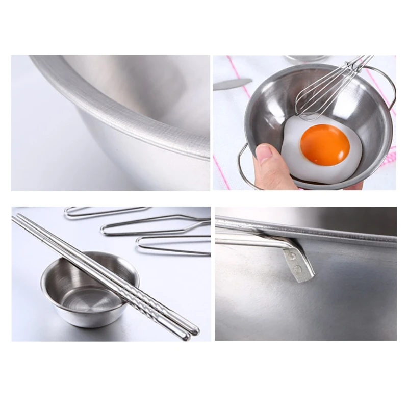

40pcs Play Pots Pans Set for Kids Kitchen Playset Pretend Cookware Cooking Toys