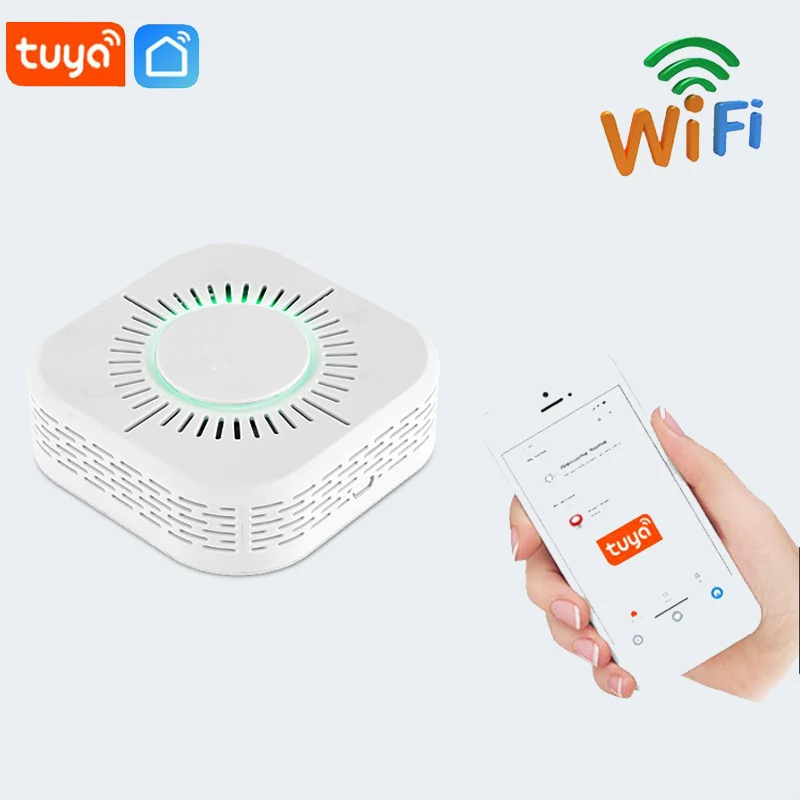 

Wifi Smoke Detectors Fire Protection Portable smoke detector Home Safe Security smoke alarm Sensor