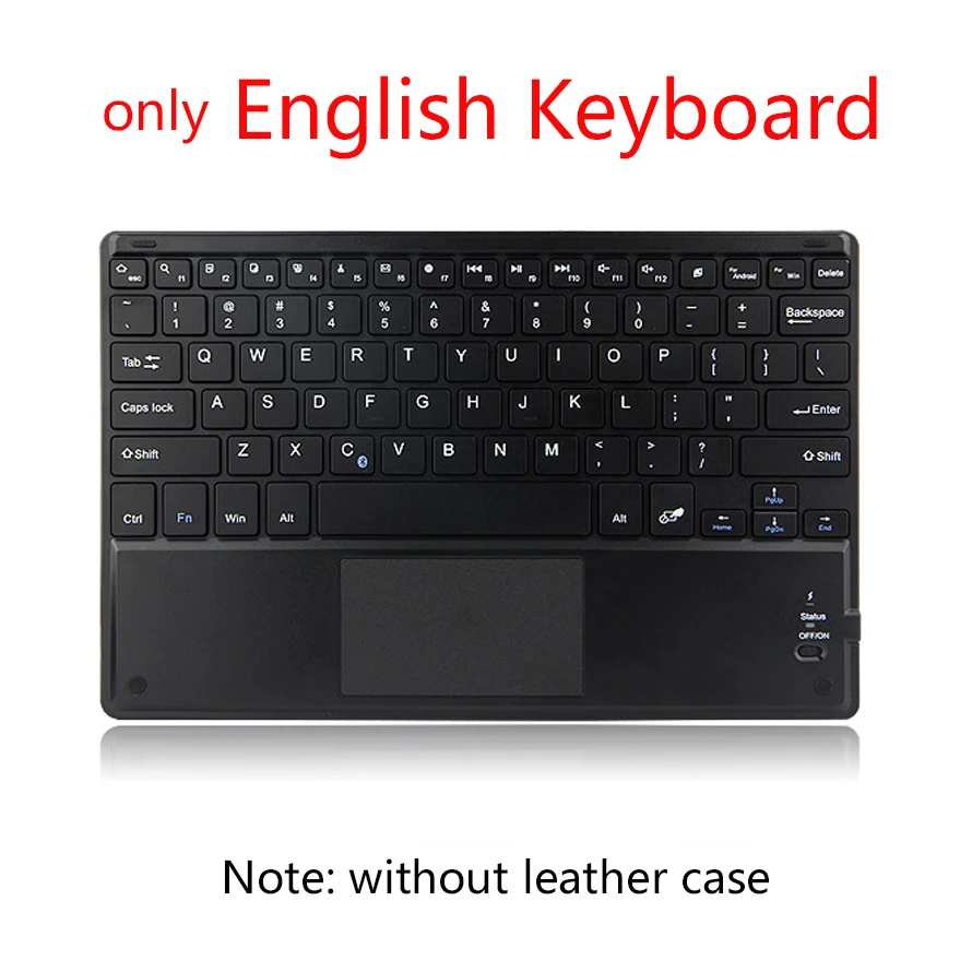 Only Keyboard Чехол для huawei MediaPad M5 Pro M5 10,8 ''CMR-W09/AL09/W19 Bluetooth клавиатура кожаный чехол для huawei m5 10,8 чехол для клавиатуры - Цвет: Only Keyboard