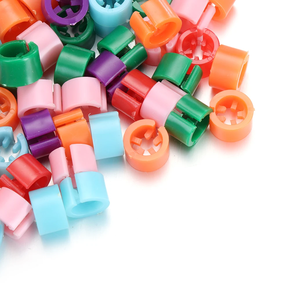 Красочные 100 искусственные разделители для одежды своими руками круглые вешалки