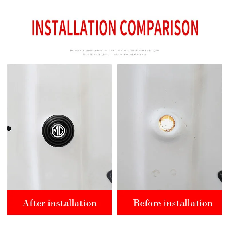 4Pcs Car Door Buffer Cushion Pad Mat Switch Shock Absorption Stickers for Hyundai 2021 Creta Ix35 IX20 Accessories - купить по