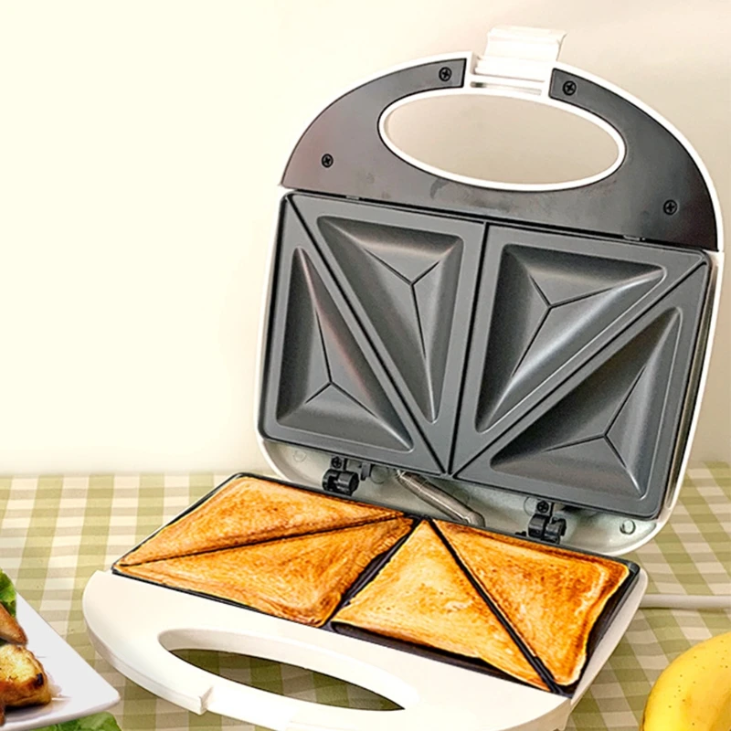 

Electric Deep Fill Sandwich Toaster Press, Two Portion, Stainless Steel 750W,EU perfect for a quick lunch or fast snack
