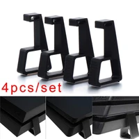 4pc game console horizontal stand feet holder bracket cooling feet desktop stand for playstation4 ps4 slim pro game accessories