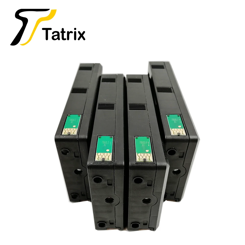 Чернильный картридж Tatrix T786 T7861 T786XL совместимый для струйного принтера Epson WorkForce Pro