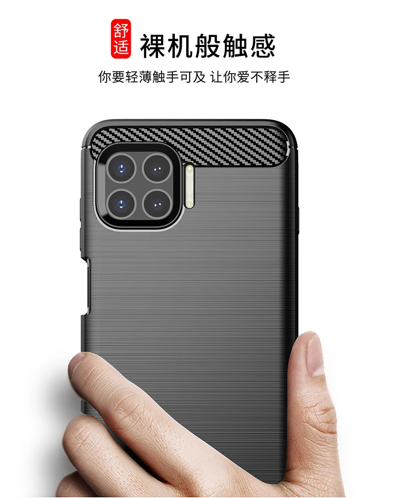 for cover motorola moto g 5g plus case moto g 5g plus carbon fiber shell anti knock phone case for motorola g 5g plus cover 6 7 free global shipping