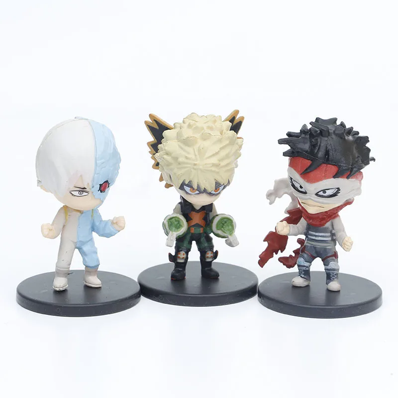 12 шт./компл. фигурка аниме Моя геройская Академия мидория изюку экшн-фигурка Bakugou