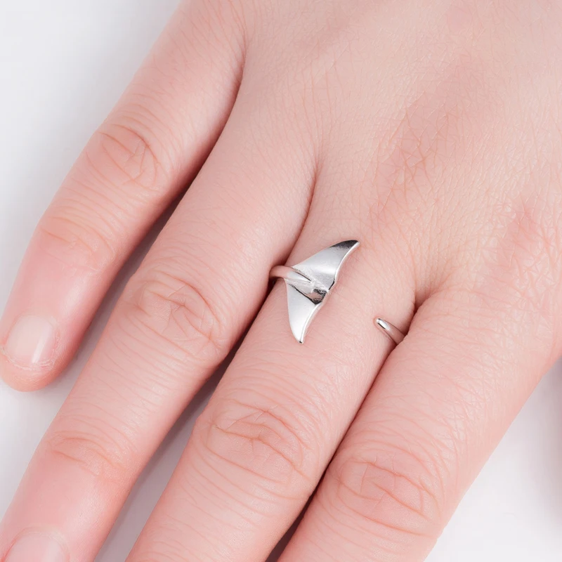 Модное серебряное ювелирное изделие хвостовая манжета русалки кольца Anel морской