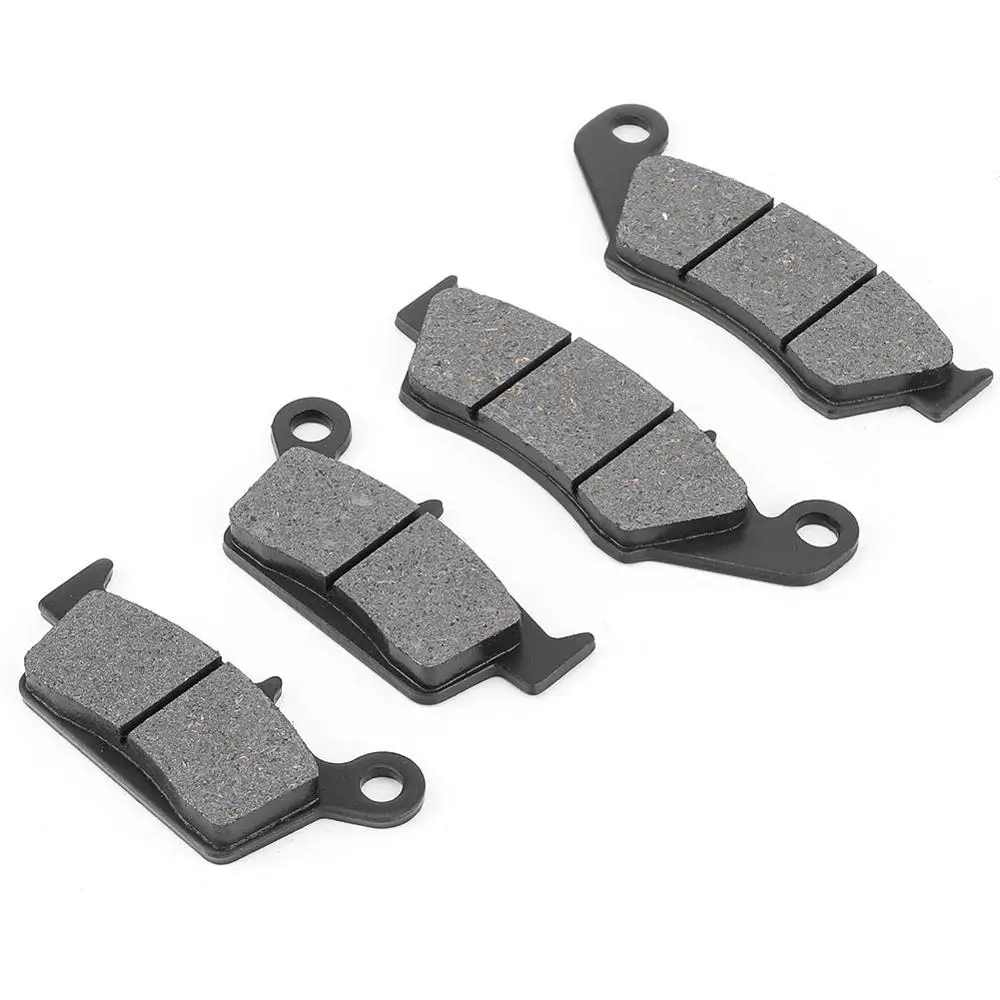 4 шт. передние и задние тормозные колодки для мотоцикла железная универсальная