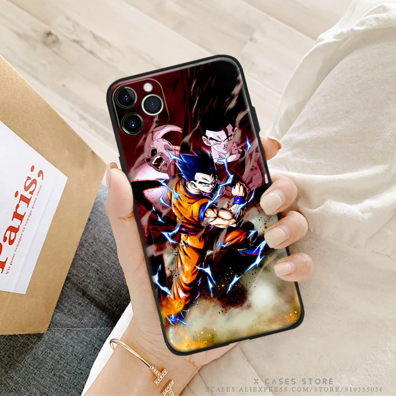 Мягкий силиконовый чехол Gohan DBL из ТПУ для IPhone Se 6 6s 7 8 Plus X Xr Xs 11 12 Mini Pro Max|Бамперы| |