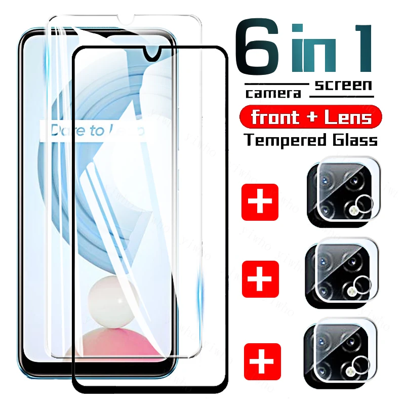 

Стекло для Realme C21 стекло для OPPO Realme C21 c20 c25 c21y c17 c15 c12 c11 2021 c3 2020 закаленная пленка защита для экрана объектив