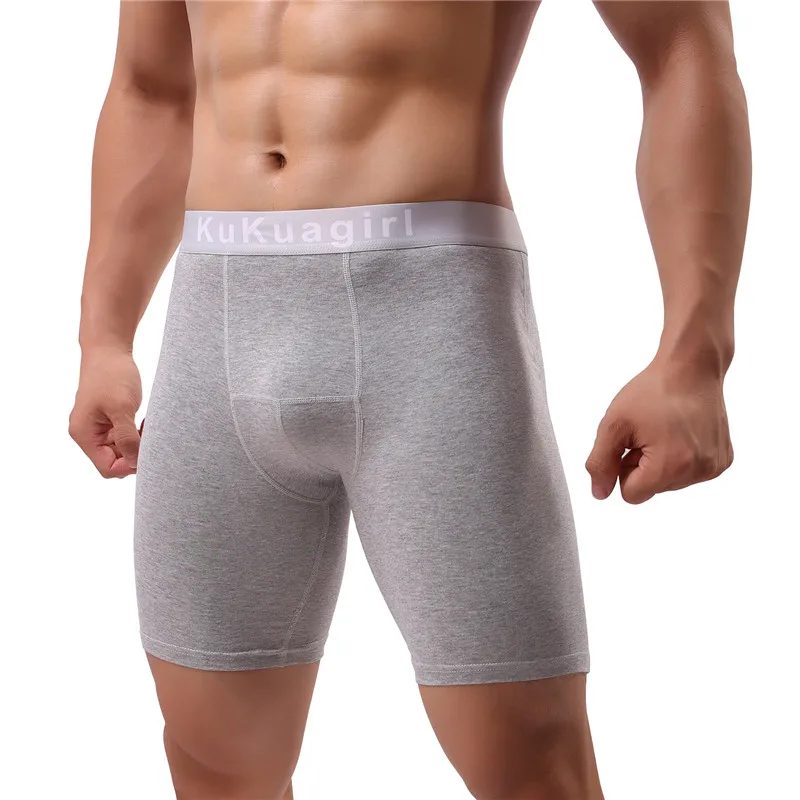 

Men Boxer Compression Sportwear Underwear Casual Fitness Gym Boxer Breathable Bodybuilding Calzoncillo Hombre Skinny Boxershorts