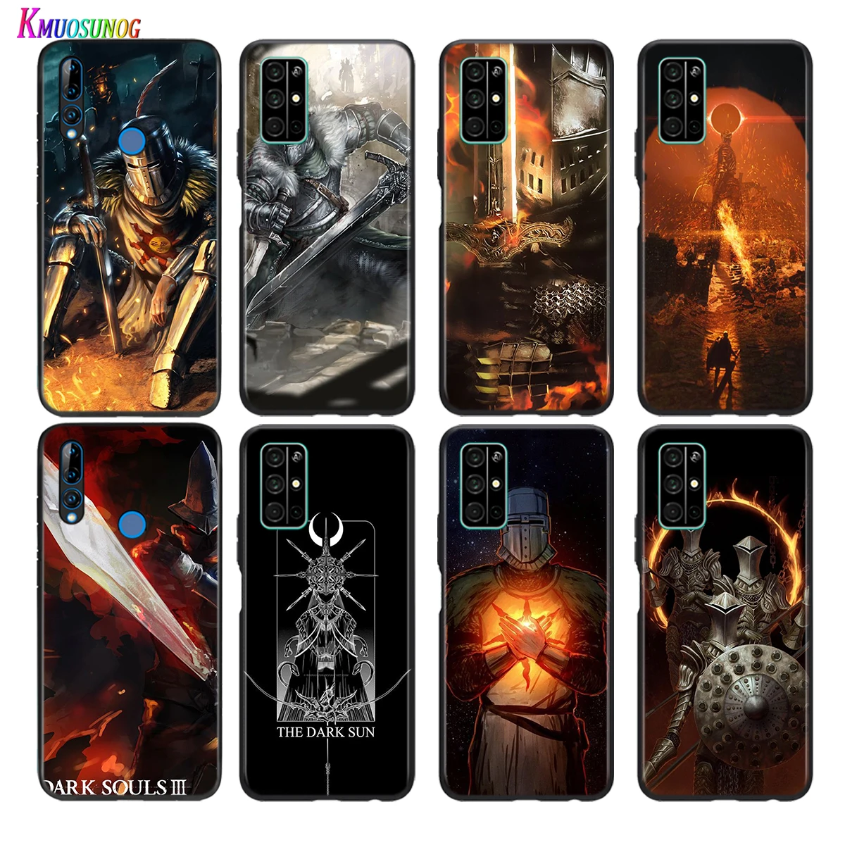 

Soft Black Cover Praise the Sun Dark Souls For Honor 30 30S V30 V20 9N 9S 9A 9C 20S 20E X10 20 7C Lite Pro Plus Phone Case