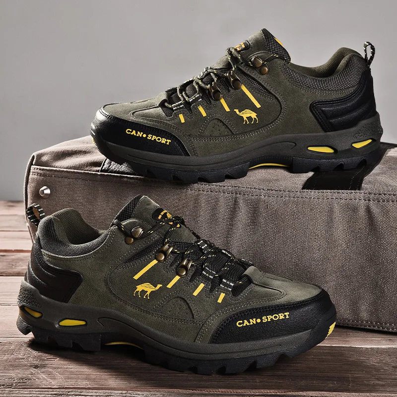 Men Hiking Shoes High Quality Brand Outdoor Mens Sport Mountain Boots Climbing Trekking Hunting Shoe Trainers Athletic Shoes