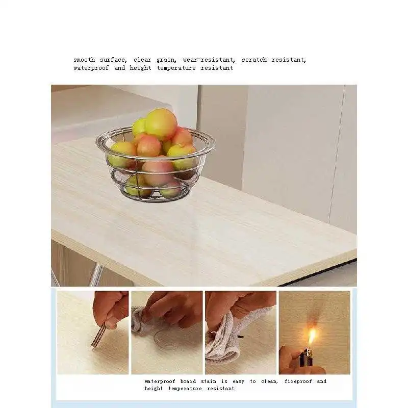 

Marmol Da Pranzo Tavolo Pieghevole Set Comedor Tafel Ouro Folding Desk Mesa Plegable Kitchen Furniture Dining Room Table