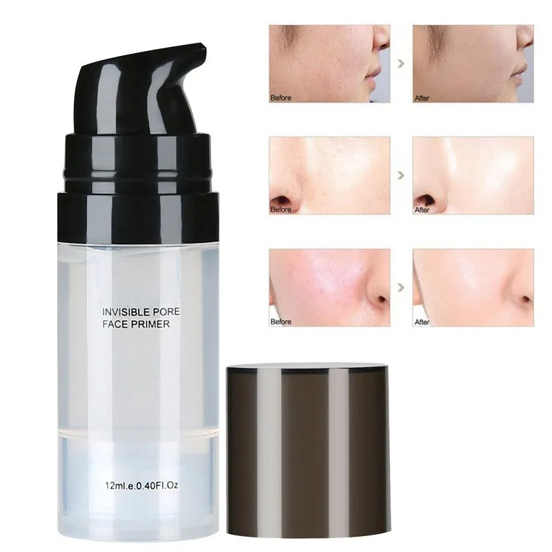 

Magic Invisible Pore Makeup Primer Pores Disappear Face Oil-control Make Up Base Contains Vitamin A,C,E for Optimum Skin Health