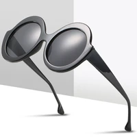 Hot Black Goggle Male Round Sunglasses Luxury Brand Men Glasses Retro Vintage Women Sun Glasses UV400 Retro Style Eyewear