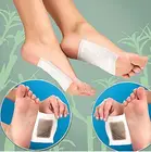 Патчи Детокс для ног 10 шт. с липкой тканью, пластыри для похудения и ухода за кожей стоп, помогают удалять токсины