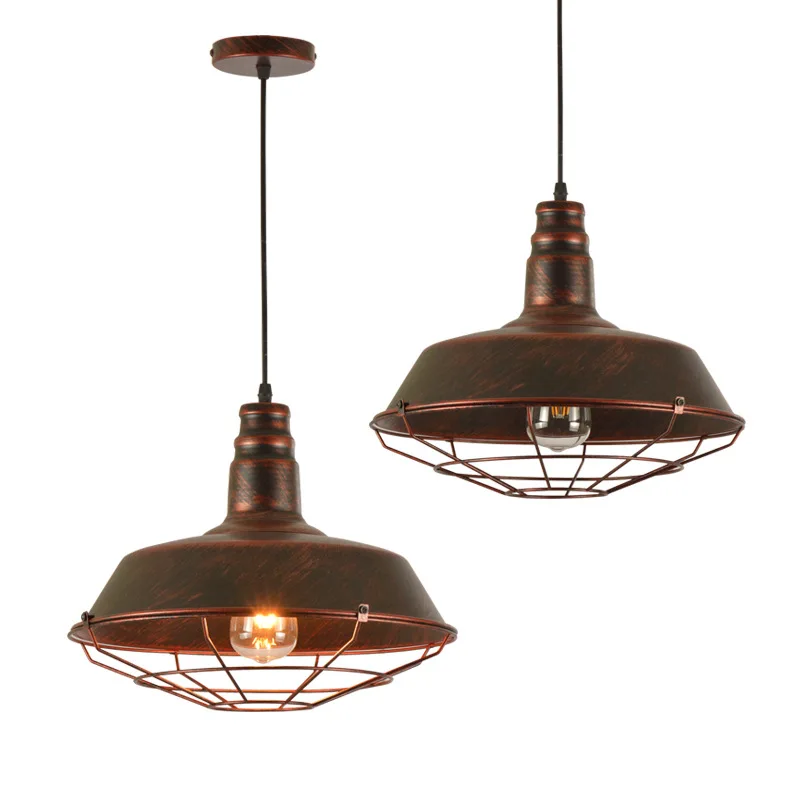 

Retro LED E27 Wall-mounted Pendant Light Home Bar Hanging Ceiling Lamp Chandelier (without Bulb)