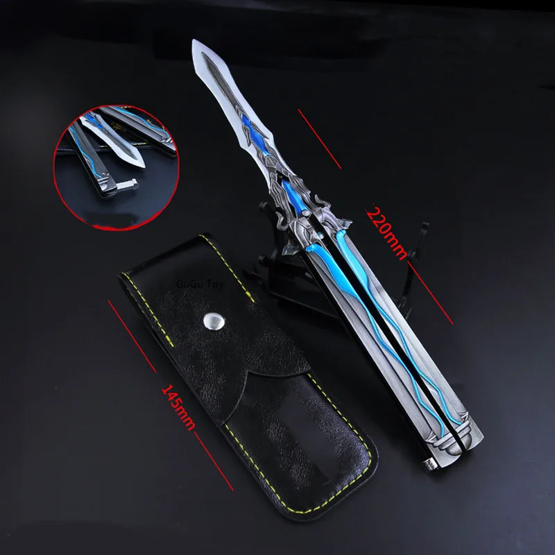 

Doula Continent Game Related Products 22cm Genji Kendo Chenxin Shake Alloy Sword Weapon Model Holiday Gift Crafts Ornaments