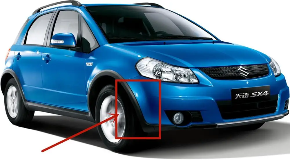 Оригинальный OEM Автомобильный передний бампер боковое расширение 71770-80J00-5PK