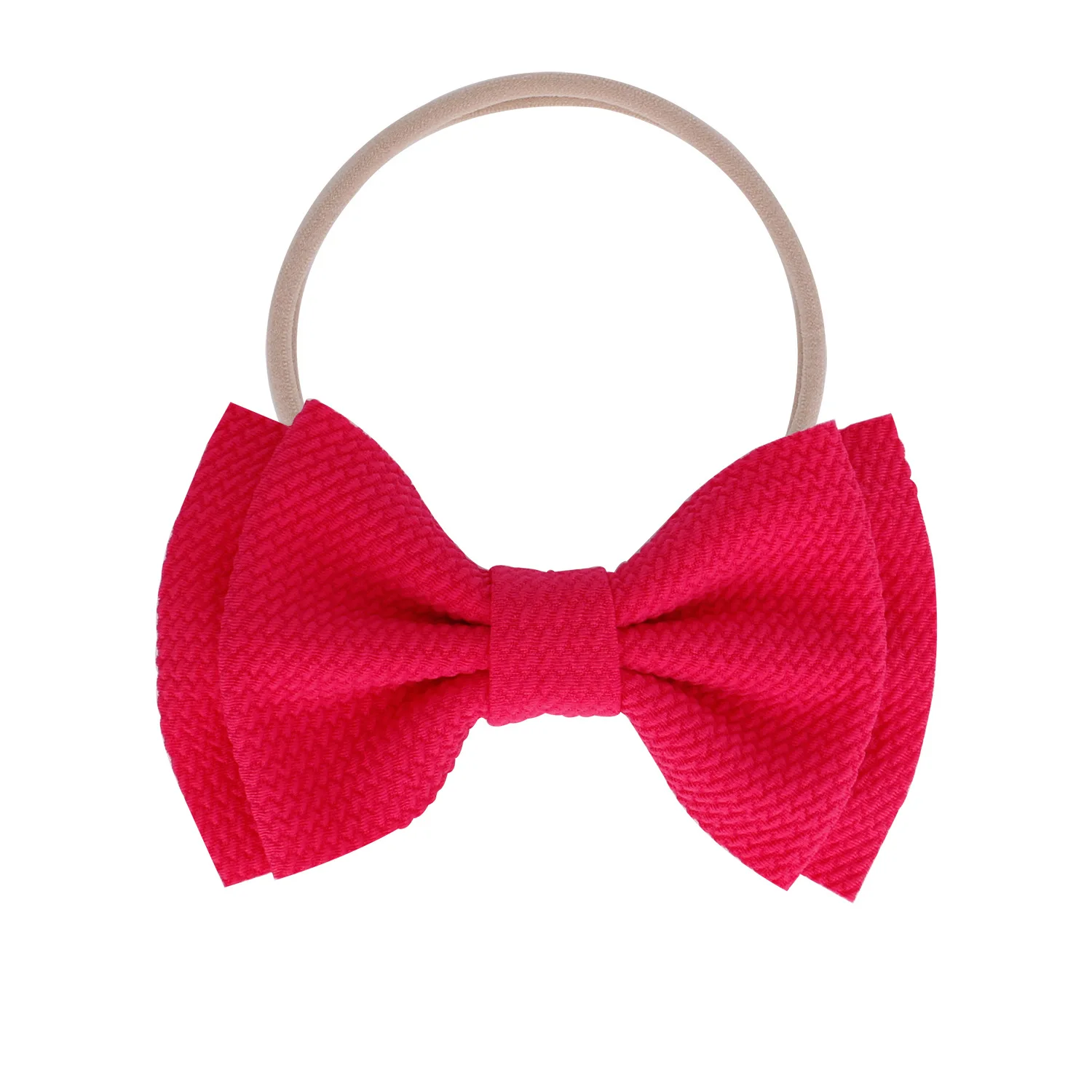 

Baby Girl Headbands Hair Accessories Bow Nylon Knotted Turban Elastic tiara headwrap Big Knot Head-Wrap Fashion Lovely
