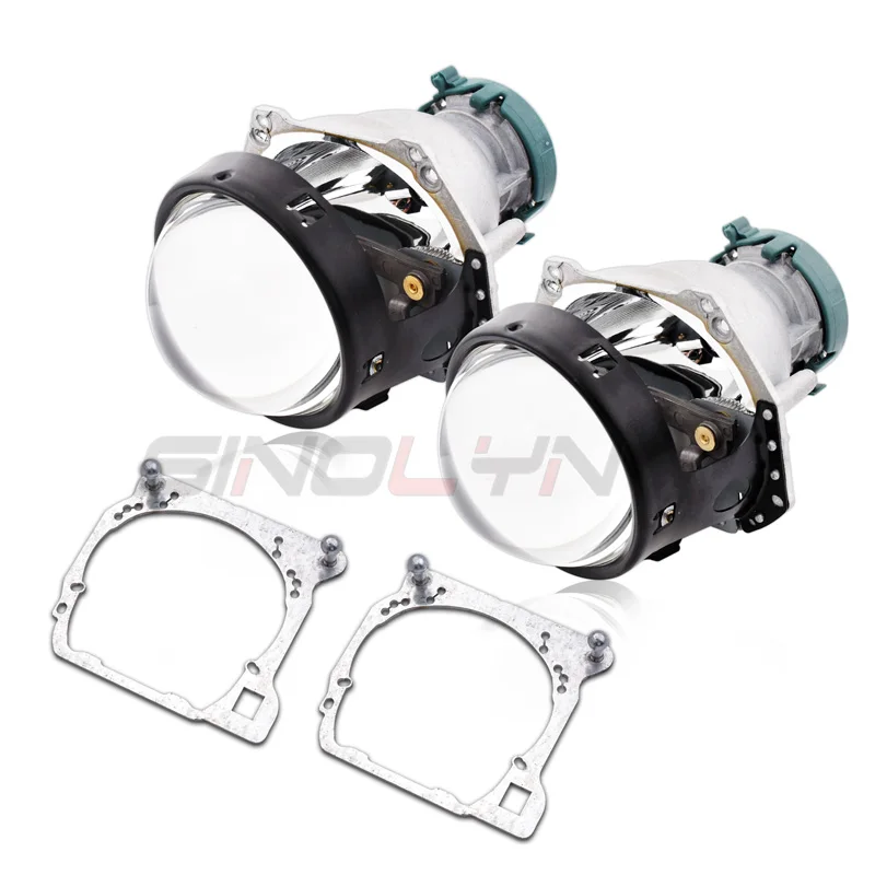Для Hella 3R G5 фары линзы для Mazda 6 Bi-xenon HID проектор Объектив Рамка адаптер заменить Автомобильные фары аксессуары для модернизации