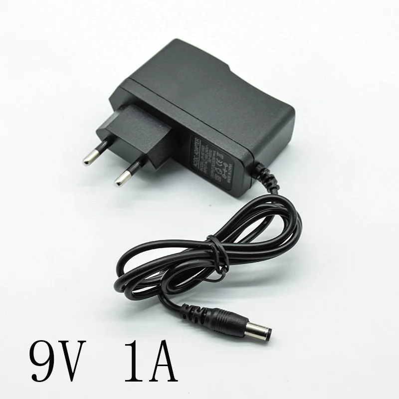 AC 100 240V DC 9V 0.5A 1A 1.5A 2A электрогитара Stompbox блок питания адаптер зарядное устройство