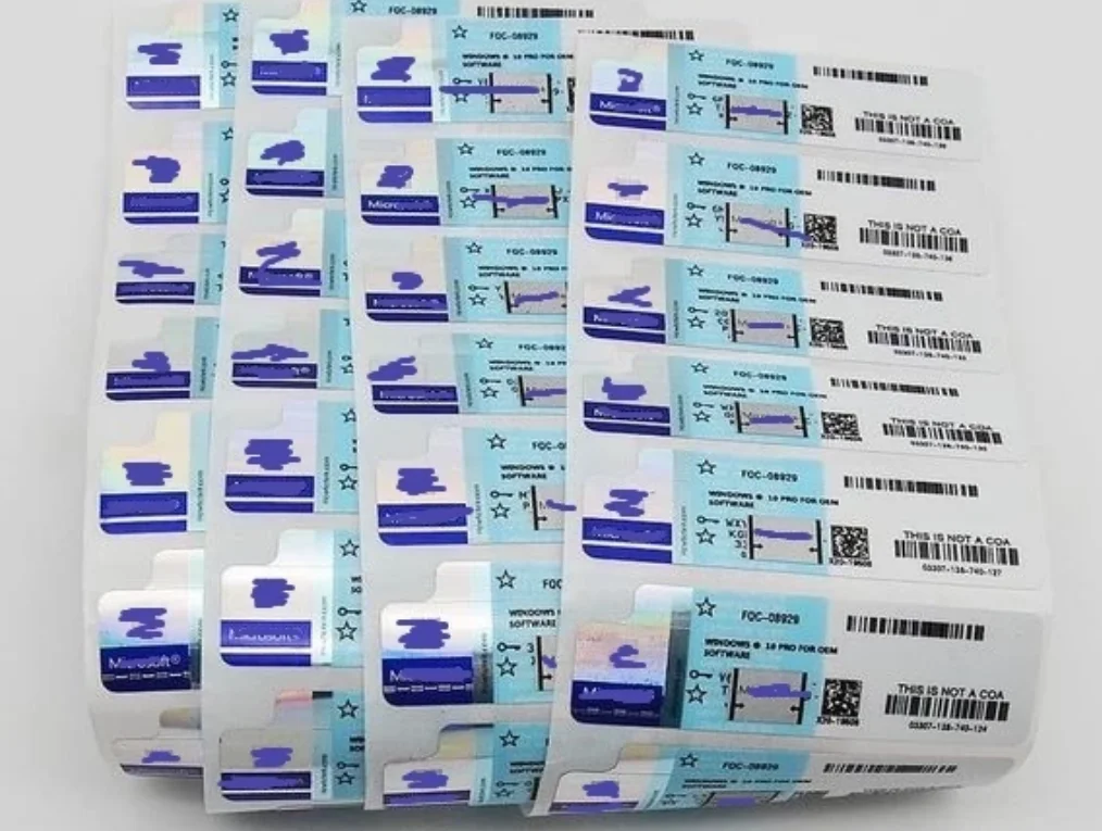 

MS Global Activation Window.s 10 Home Key OEM Coa Sticke Label Wholesale