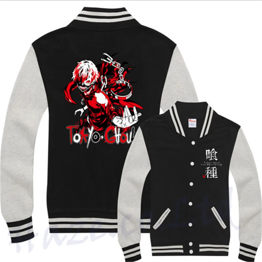 Аниме Токийский Гуль канеки Кен Косплей Костюм Хэллоуин Свитшот унисекс