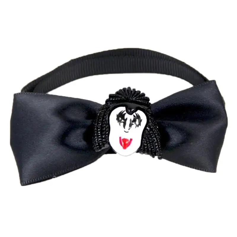 

Halloween Pet Cat Dog Bow Tie Fashion Adjustable Dog Bow Tie Pet Collar Tie With Colorful Printing Pattern For Cat Dog Cosplay