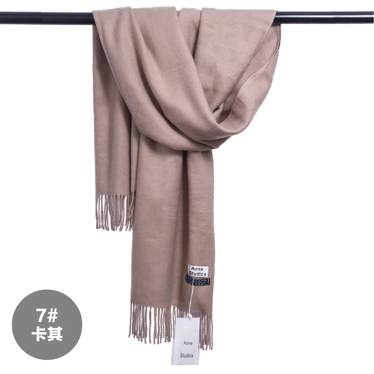 Модная Осенняя Женская шаль шарф из пашмины искусственный кашемир Зимняя