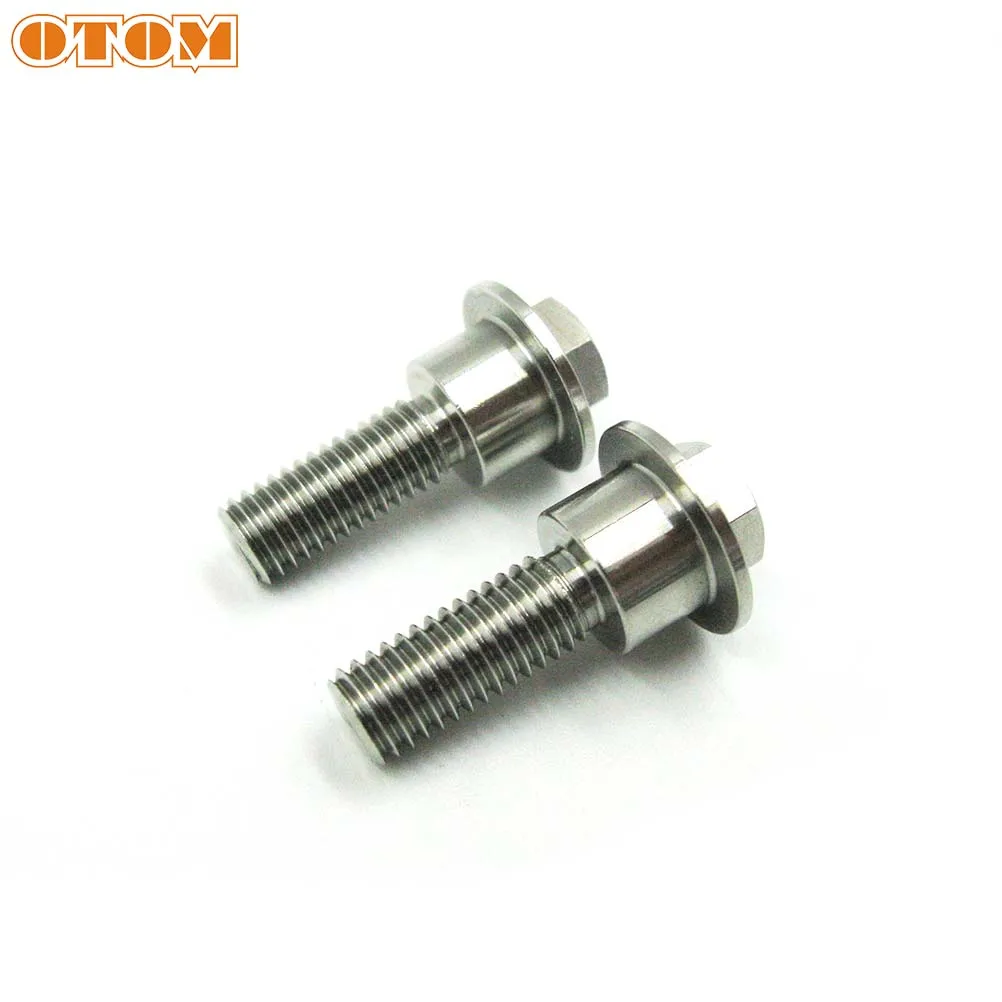 otom new motorcycle rear seat bolt stainless steel fender screw m833 8 cushion lock nut caps for honda crf 250r 250rx 250x 450x free global shipping