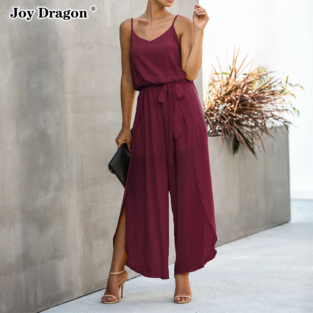 Женский комбинезон на лето и весну Abbigliamento Donna Combinaison Femme Mamelucos Ropa Verano Mujer Vetement