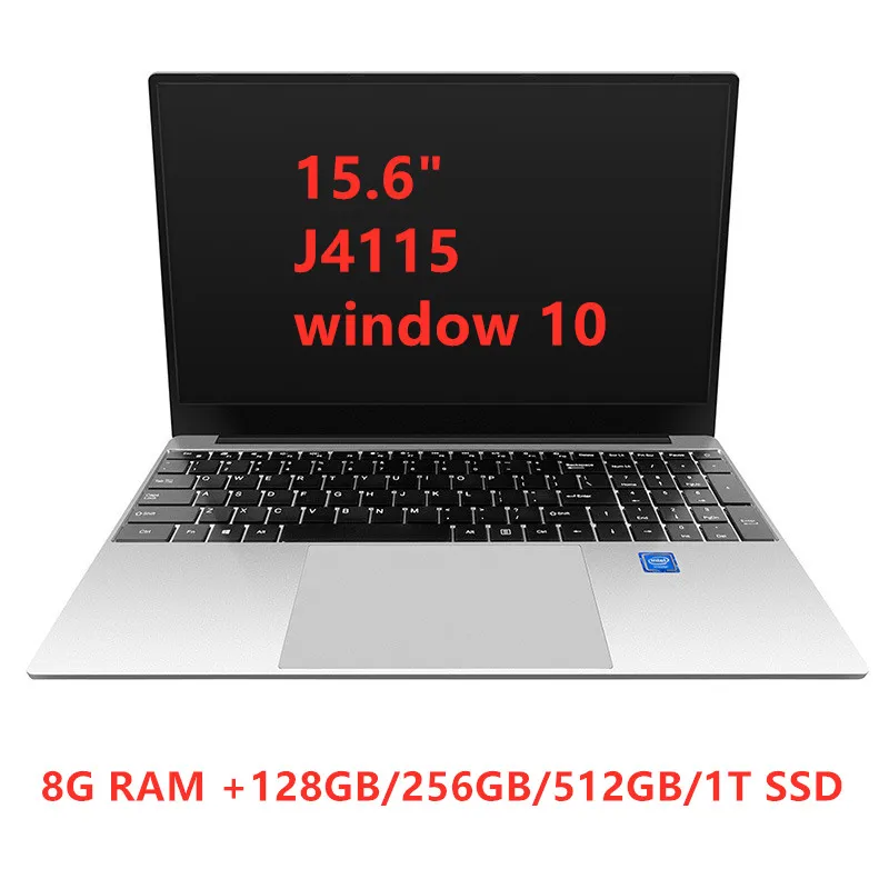 Ноутбук для офисных игр 15 6 дюймов P Intel Celeron J4115 DDR4 8 ГБ ОЗУ 1080 128 256 1 ТБ SSD|Ноутбуки| |