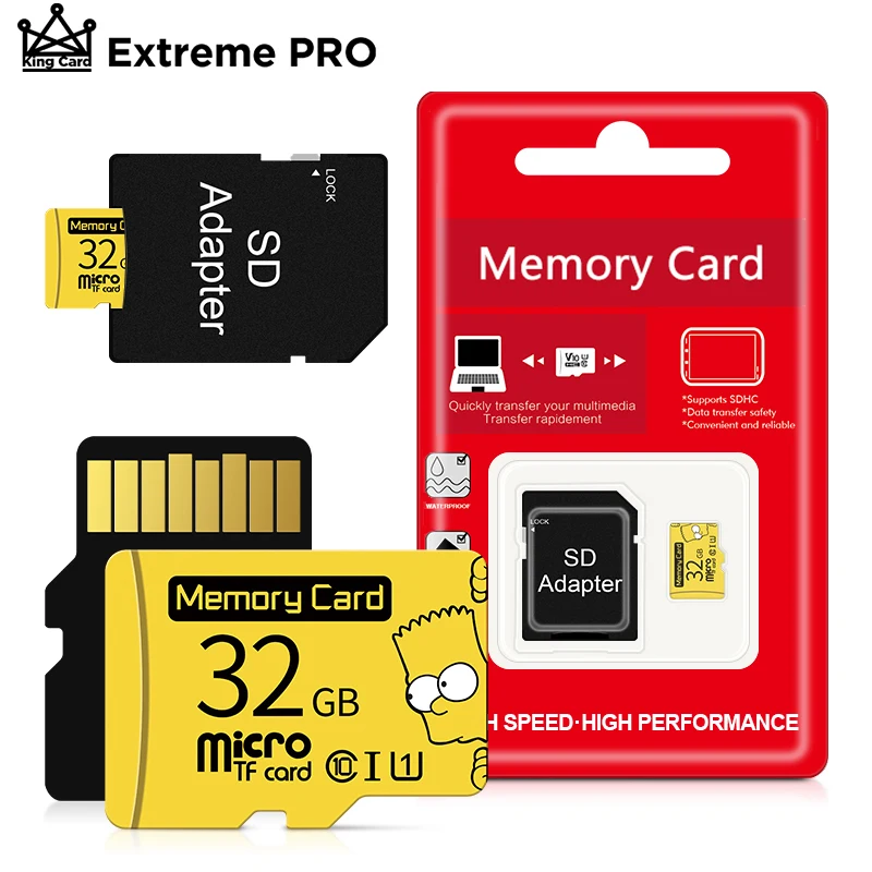 Карта Micro SD 32 Гб 64 ГБ 16G TF флэш карта памяти 4 8 16 128 microSD для смартфона/планшета|Карты