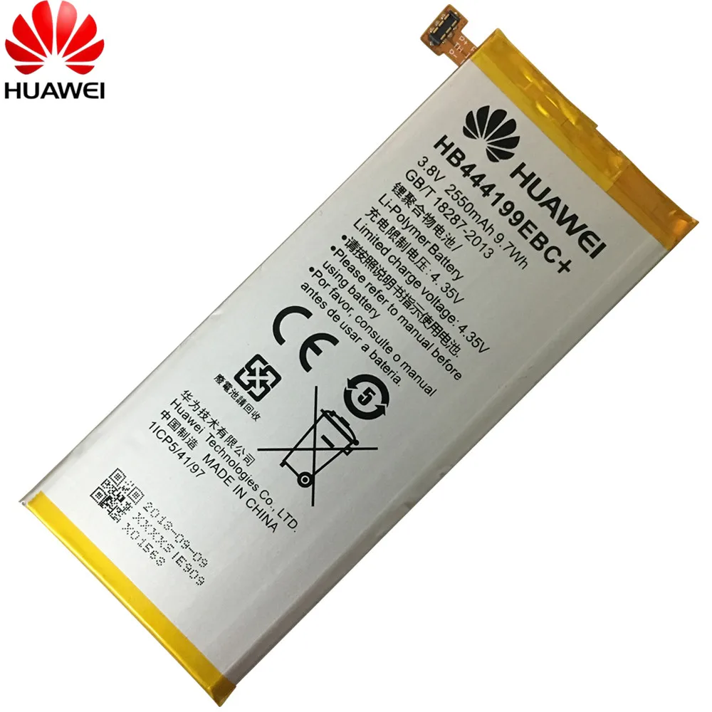 Оригинальный Высокое качество 2550 мА/ч HB444199EBC батарея для Huawei Honor 4C C8818 mп CL00 CHM TL00H UL00