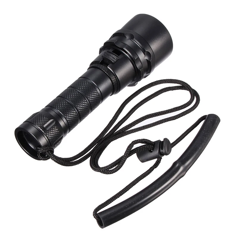TMWT компактный Портативный подводный 80 m Водонепроницаемый CREE XM-L2 или XML T6 LED Дайвинг фонарик с 18650 Батарея